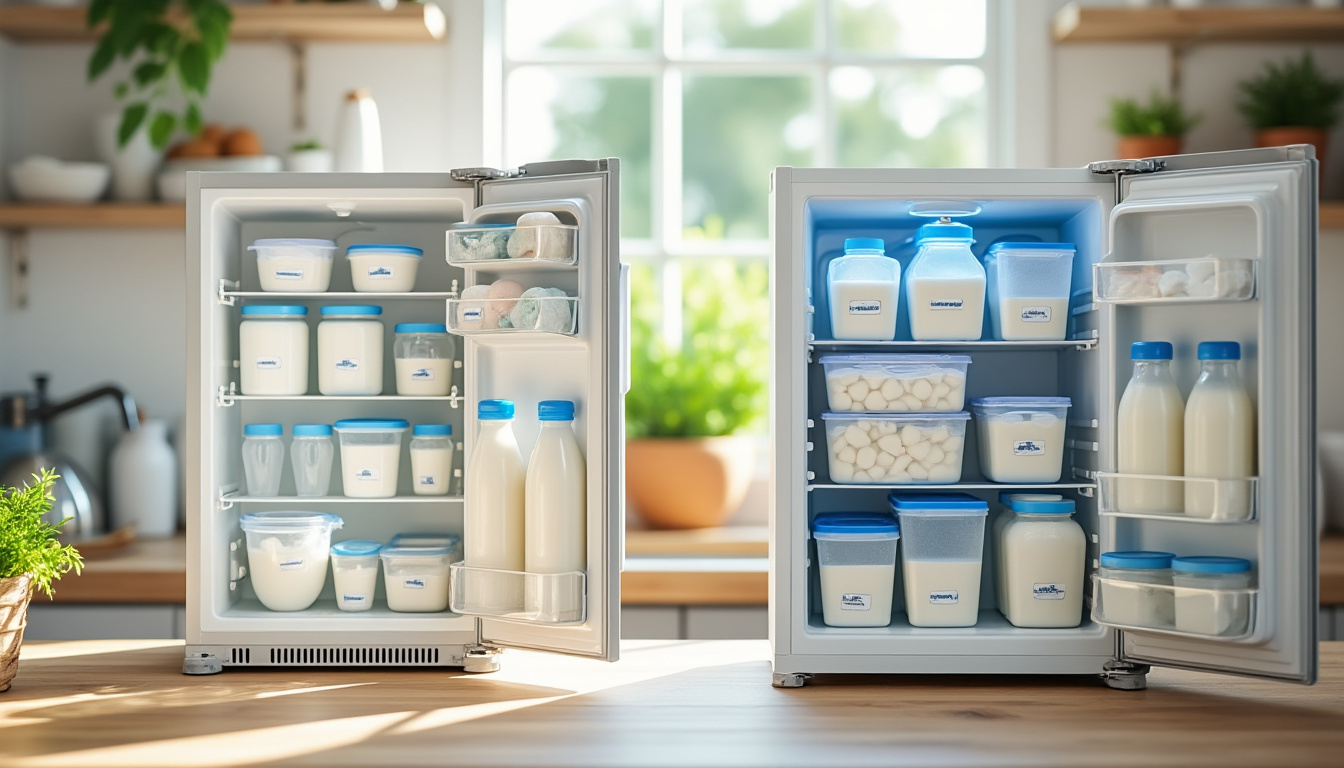 découvrez comment conserver efficacement le lait maternel au réfrigérateur et au congélateur pour préserver sa qualité et assurer la santé de votre bébé.