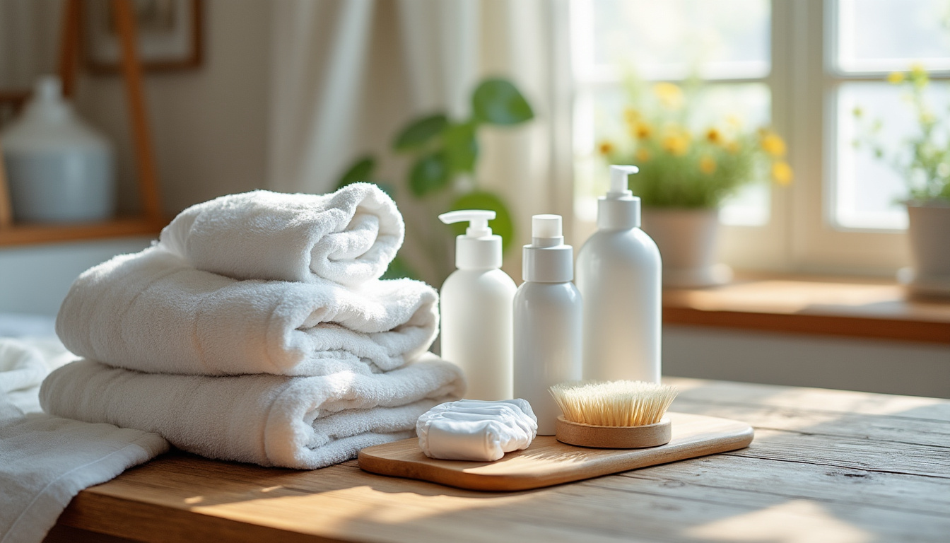découvrez quels produits de toilette essentiels choisir pour prendre soin de la peau délicate de votre nouveau-né en toute sécurité.