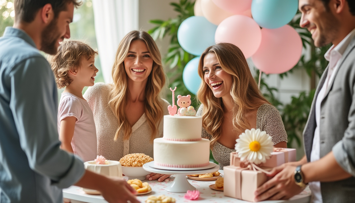 découvrez ce qu'est un baby shower, une fête prénatale conviviale, et apprenez comment l'organiser parfaitement pour célébrer l'arrivée du bébé avec famille et amis.