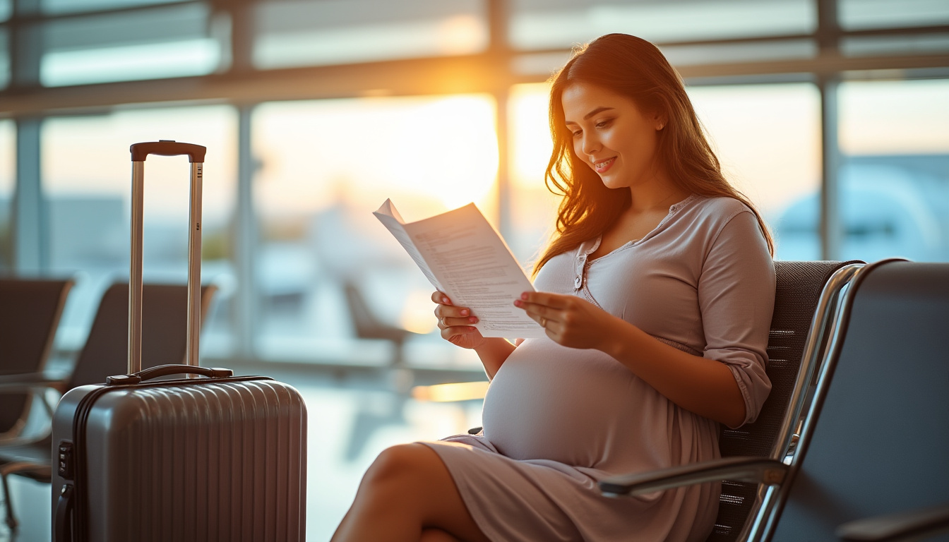 découvrez les conseils et précautions pour voyager en avion lorsqu'on est enceinte, afin d'assurer un vol sûr et confortable pour vous et votre bébé.