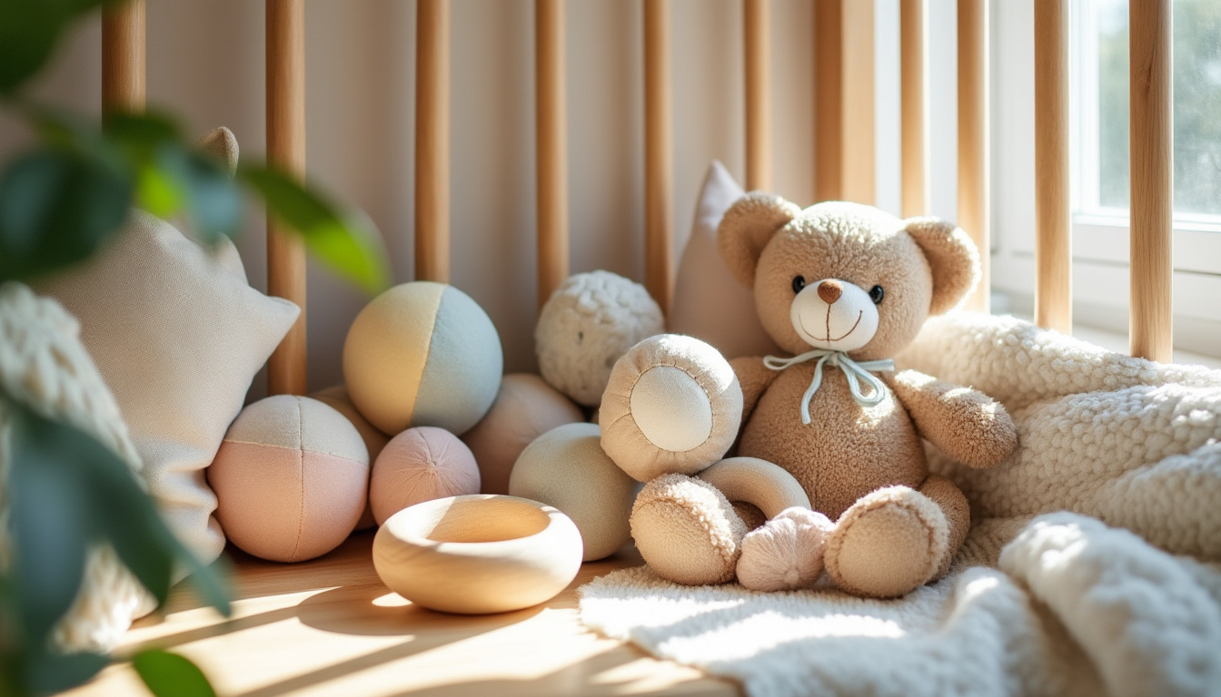 découvrez notre sélection de jouets idéaux à offrir en cadeau de naissance pour stimuler les sens et accompagner bébé dès ses premiers mois.