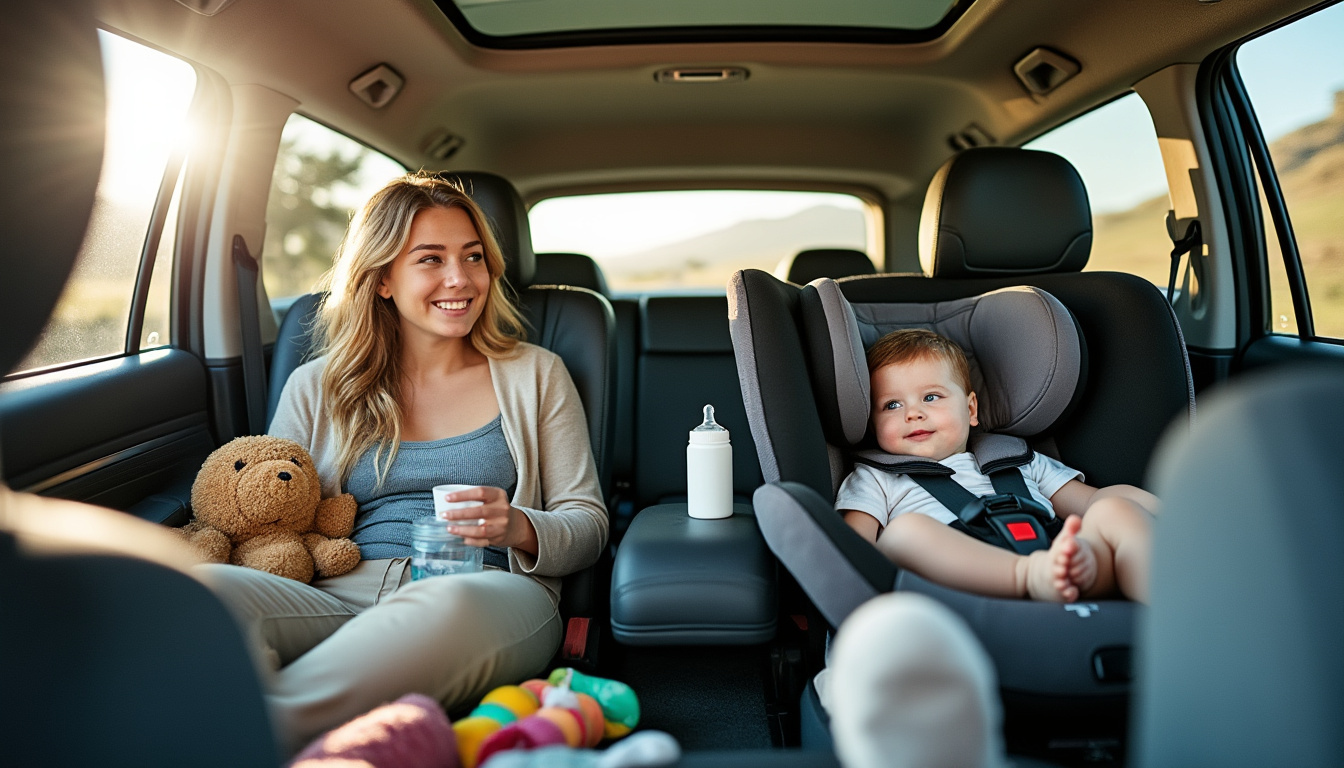 découvrez les essentiels à emporter pour un voyage en voiture avec bébé, afin d'assurer confort, sécurité et sérénité durant votre trajet en famille.