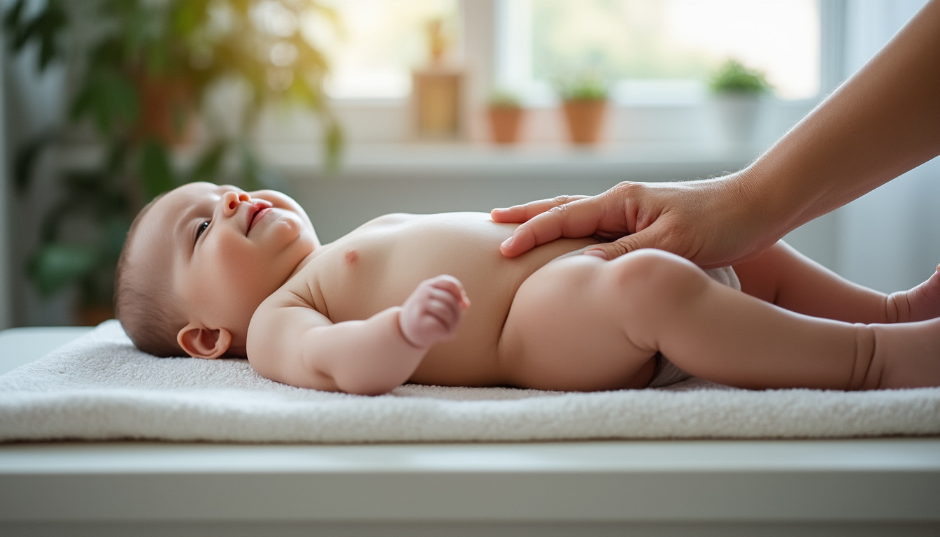 découvrez quels massages doux peuvent aider à soulager les coliques de bébé et comment les pratiquer en toute sécurité.